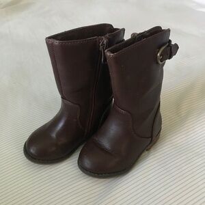 Cat&Jack toddler brown leather boots